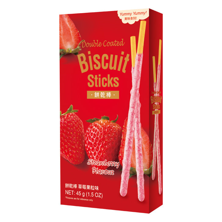 BISCUIT STICKS Erdbeere 45g