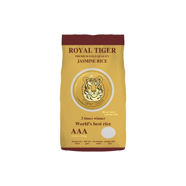 Royal Tiger Premium Gold Qualität Jasmin Reis AAA Extra lang Korn 1kg