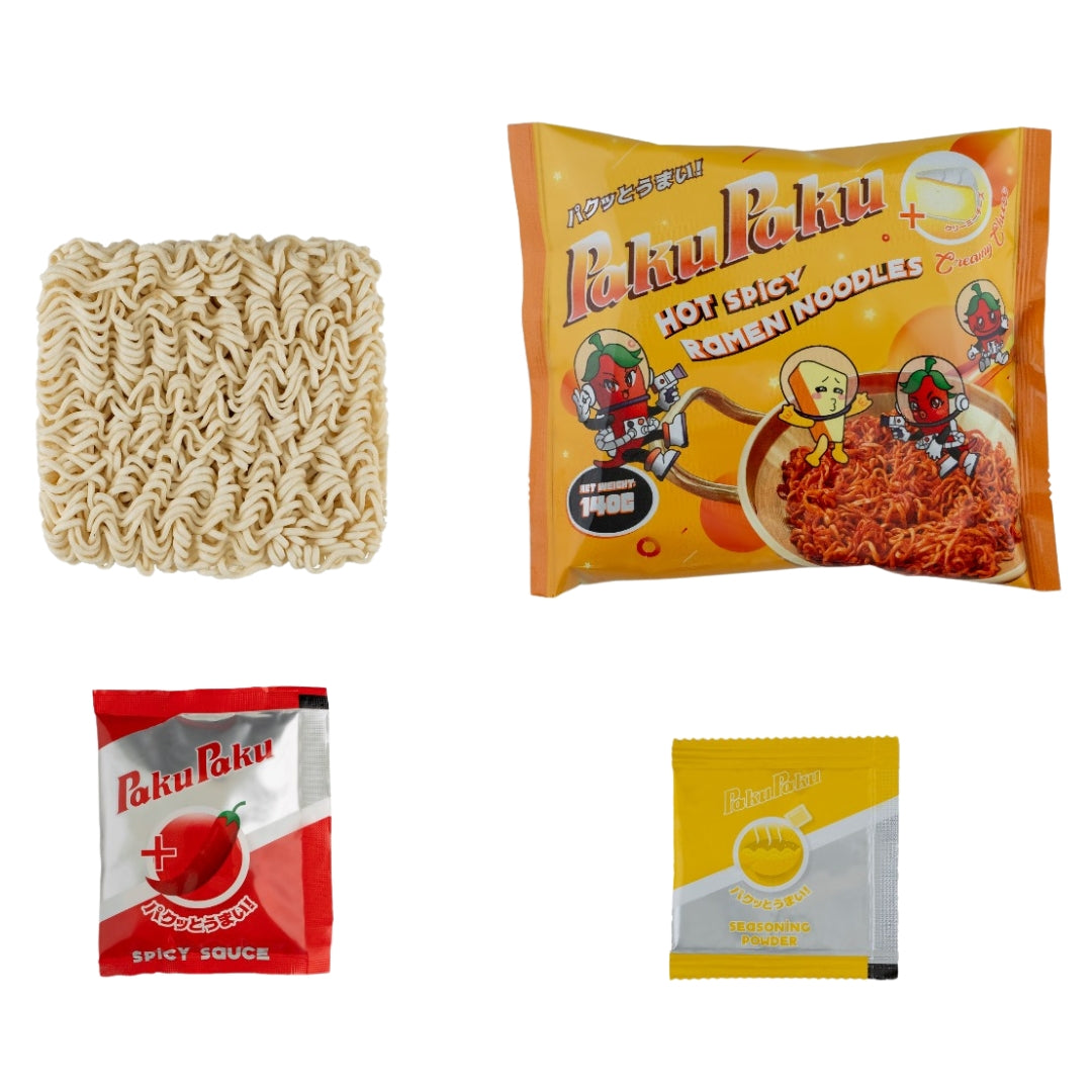 PakuPaku Ramen Nudeln Creamy Cheese 140g