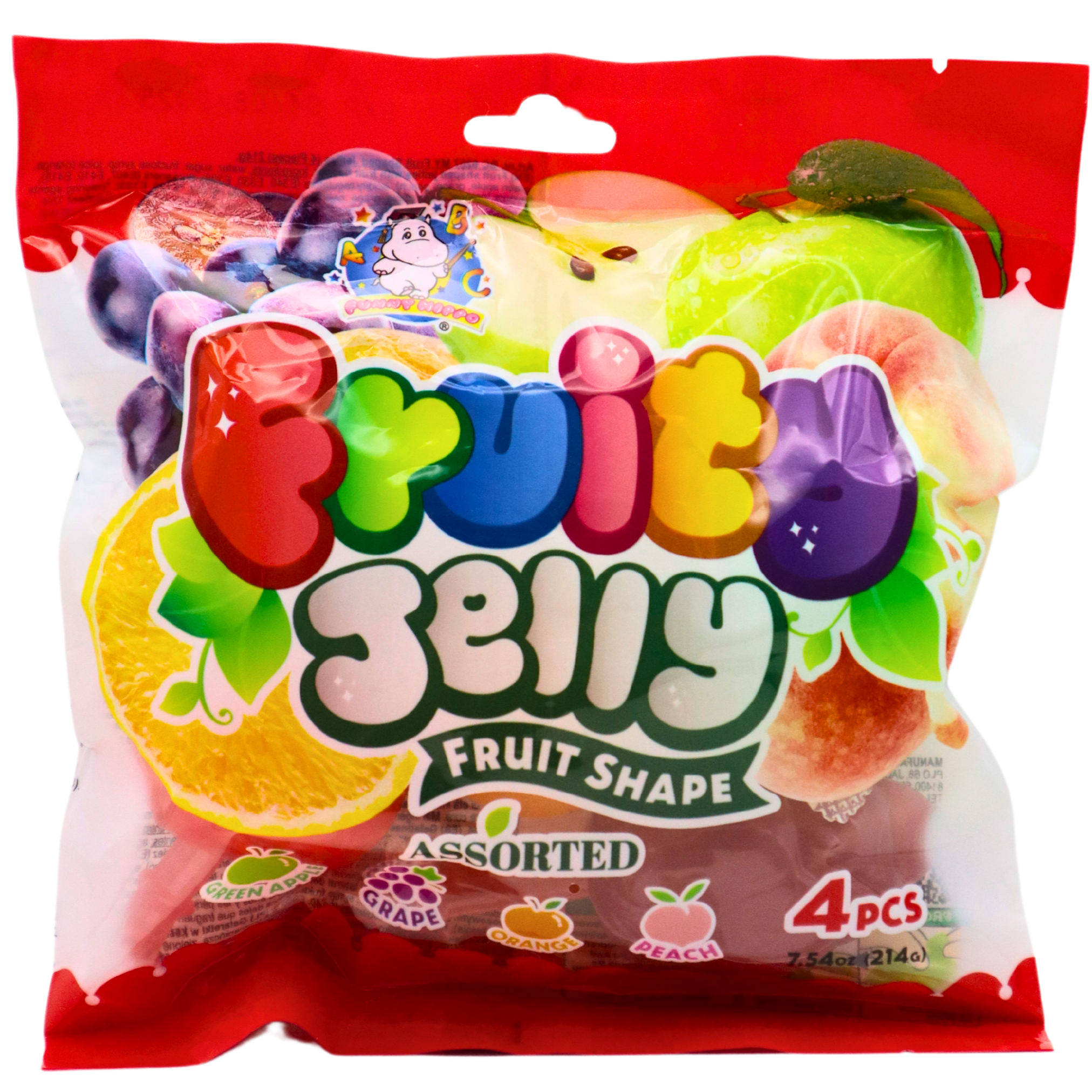 FUNNY HIPPO Fruity Jelly 214g