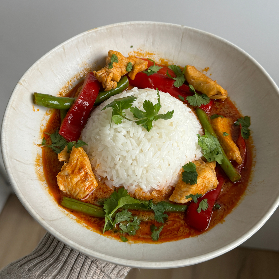 COCK BRAND Rote Curry Paste 400g