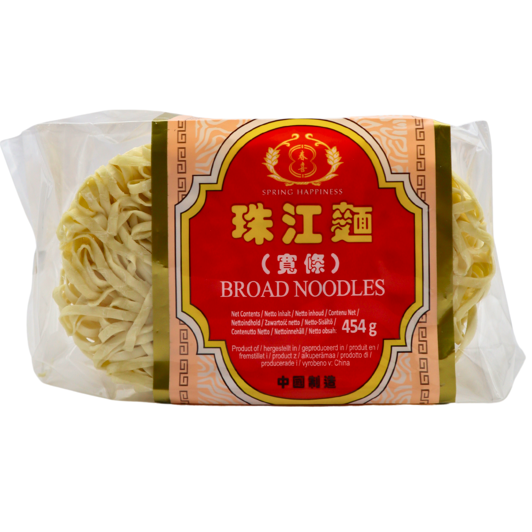 SPRING HAPPINESS Chinesische Mie Band Nudeln 454g