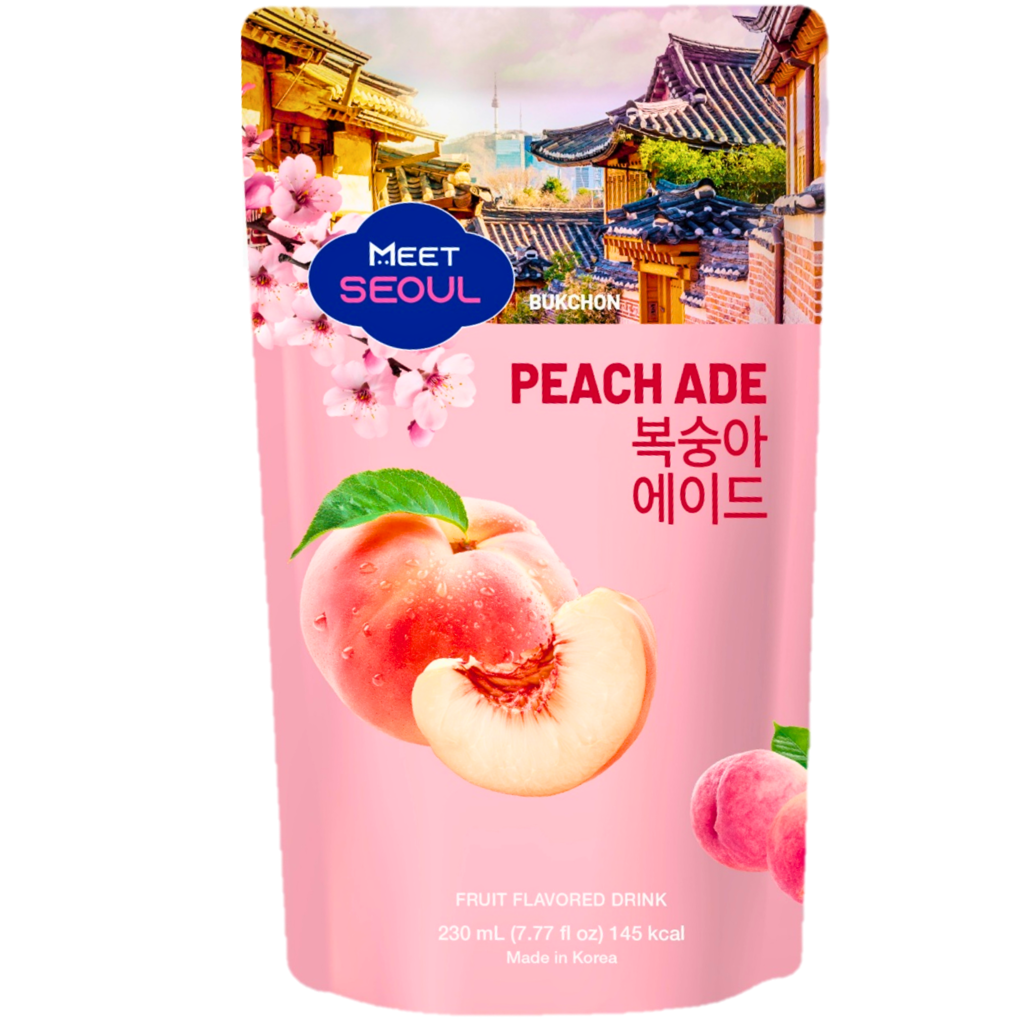 Meet Seoul Ade Beutelgetränke Pfirsich 230ml