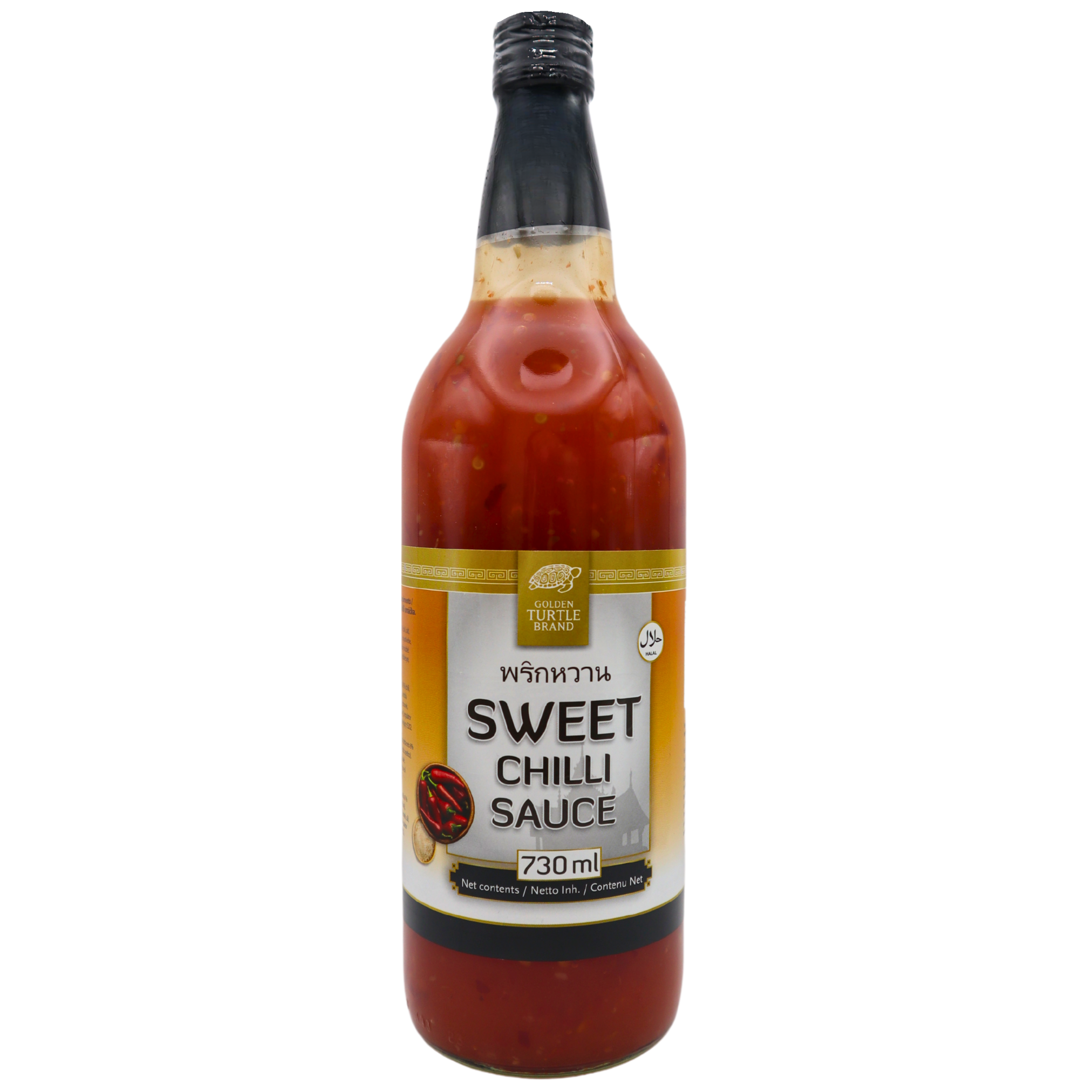GOLDEN TURTLE Süße Chilisauce für Frittiertes und mehr 730ml