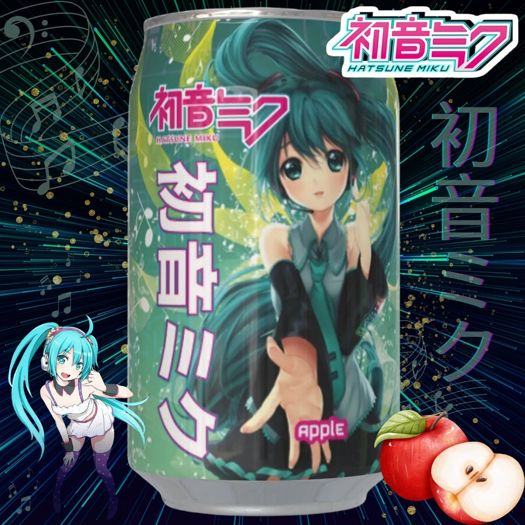 Kawaji Hatsune Miku Limonade Apfel 330ml