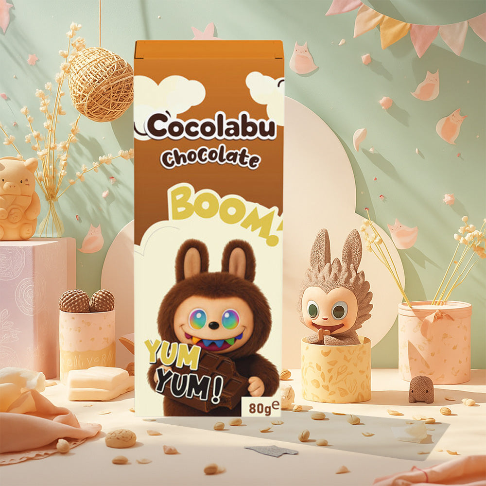 Cocolabu Schokolade mit Pistaziencremefüllung Labubu 80g