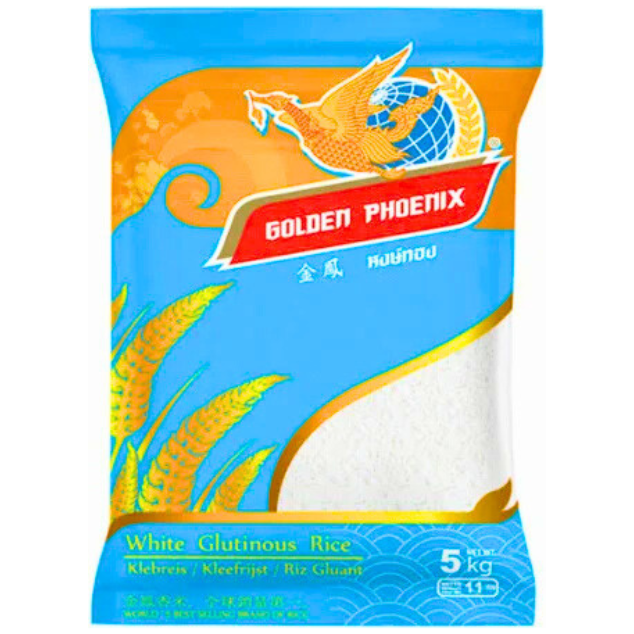 Golden Phoenix Klebereis weiss 5kg