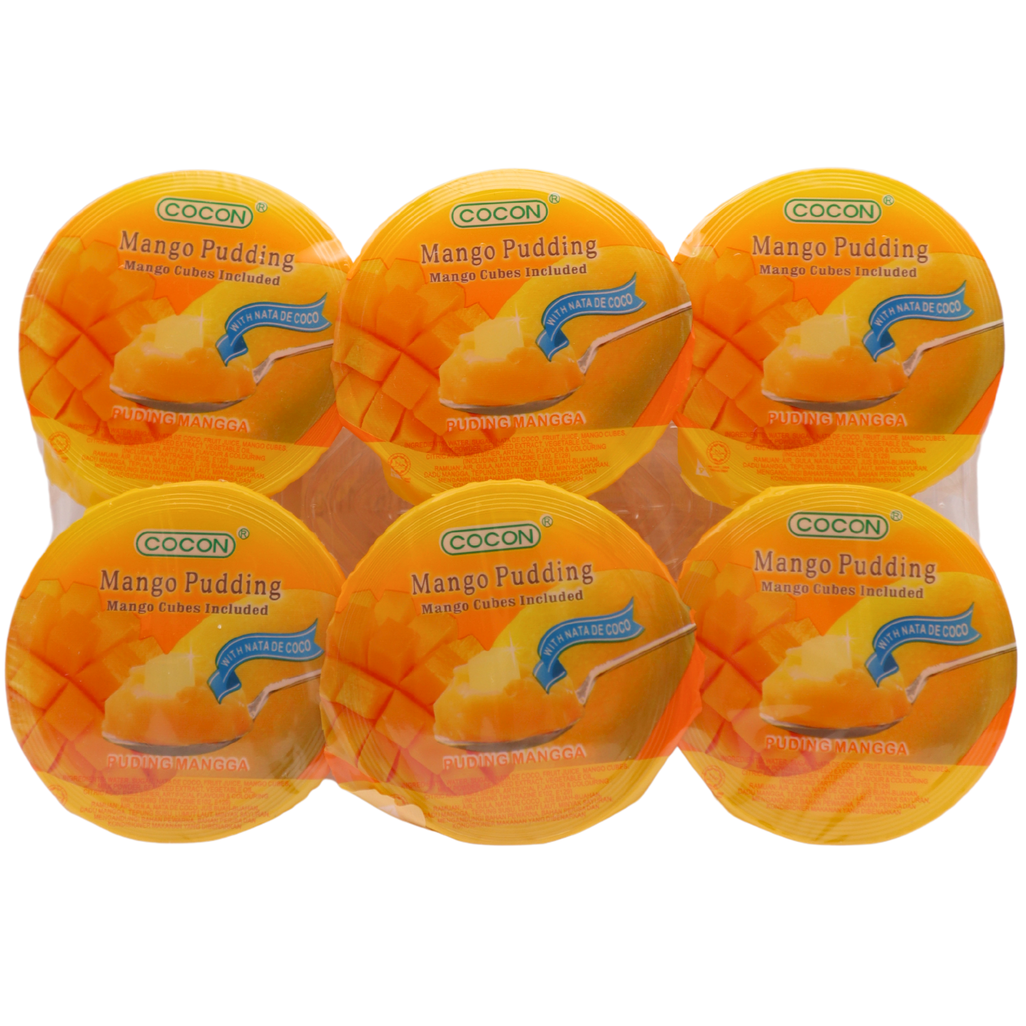 COCON Mango Pudding mit Nata de Coco - Große Packung 708g
