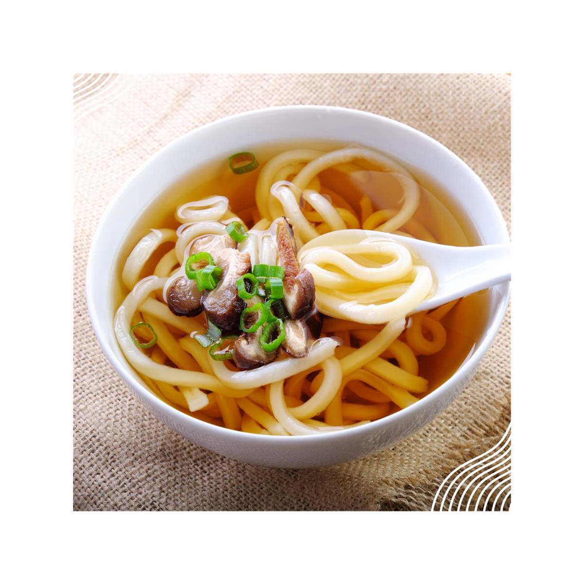 ALLGROO Udon Nudeln Tofu und Pilze 690g