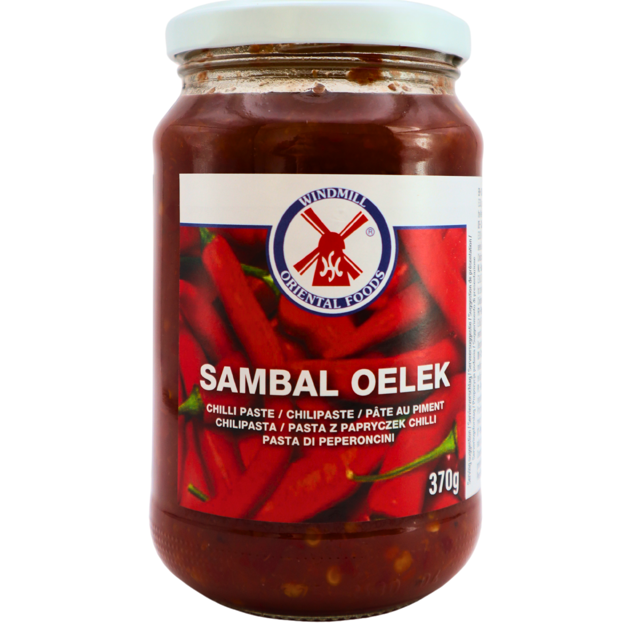 WINDMILL Sambal Oelek - Würzpaste aus Chilis 370g