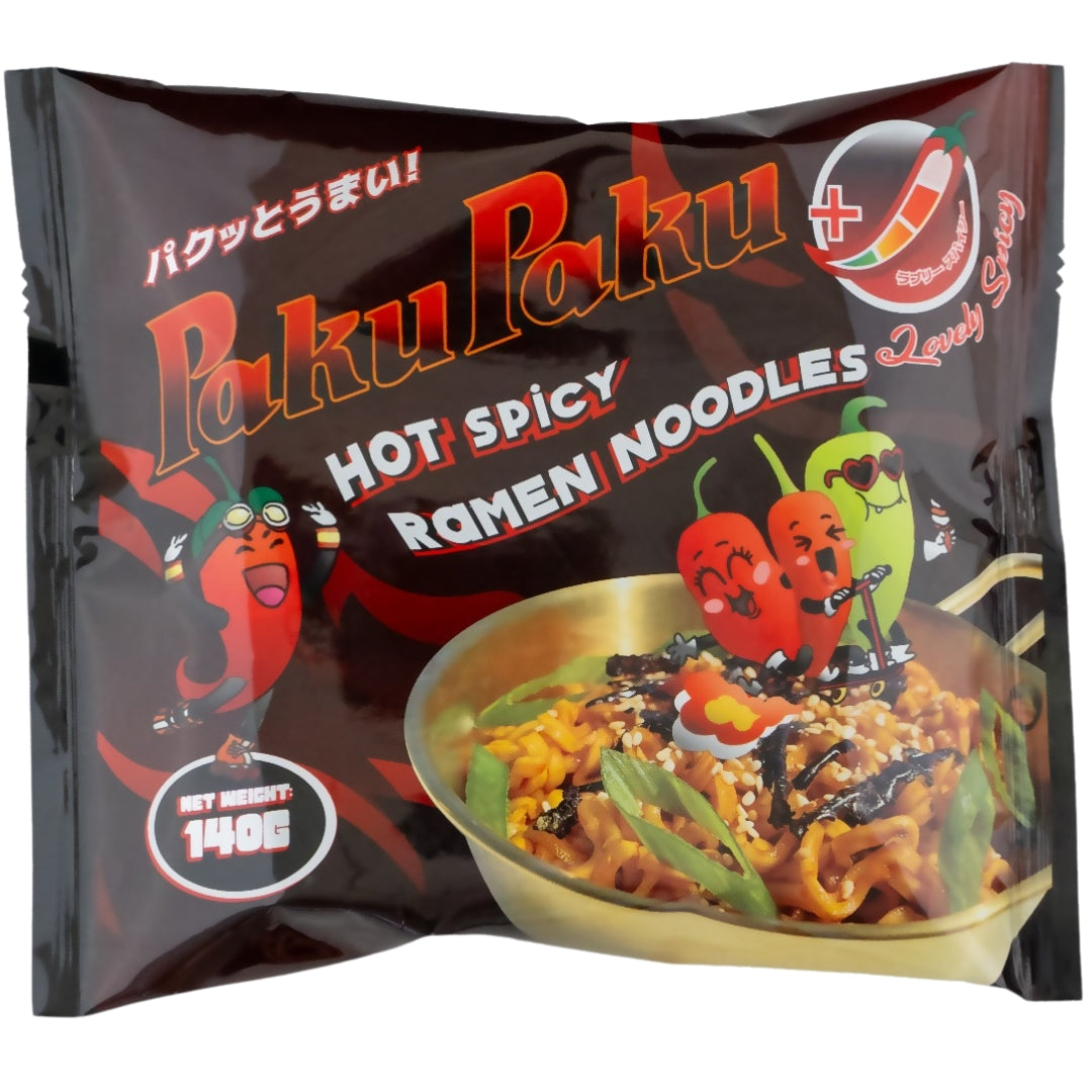 PakuPaku Ramen Nudeln Lovely Spicy 140g