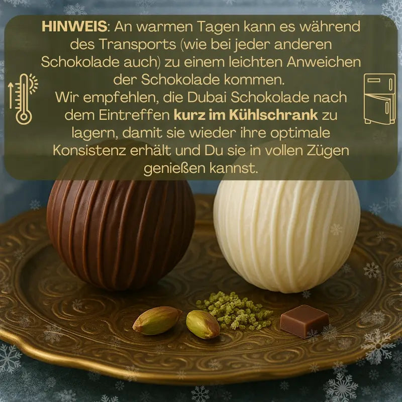 Alyan Dubai Style Truffino Weiße Schokolade mit Pistazien-Knafeh 39g