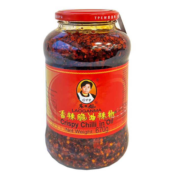 Lao Gan Ma knusprige Chilli in Öl 670g