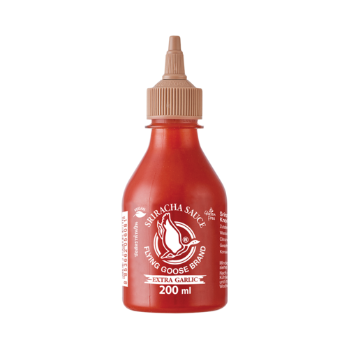 FLYING GOOSE Sriracha Chilisauce - Knoblauch 200ml