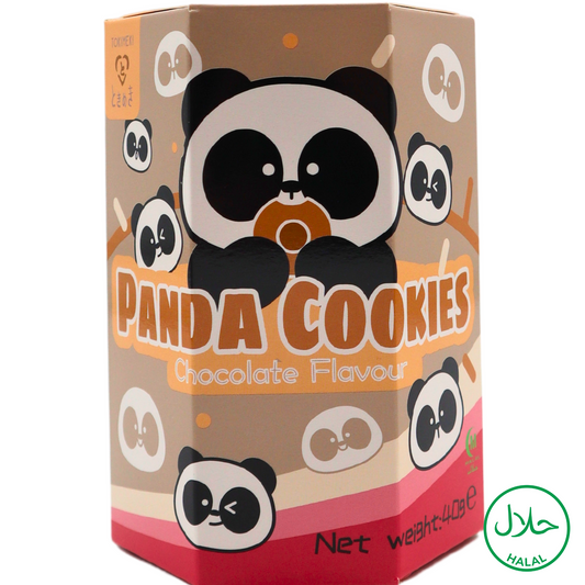TOKIMEKI Panda Biscuit Schokolade 40g