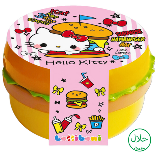 Hello Kitty Hamburger Geschenk Box 32g