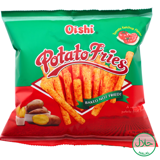 Oishi Kartoffel-Pommes Ketchup Geschmack 50g
