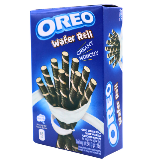 OREO WAFER ROLL mit Vanillenfüllung 54g