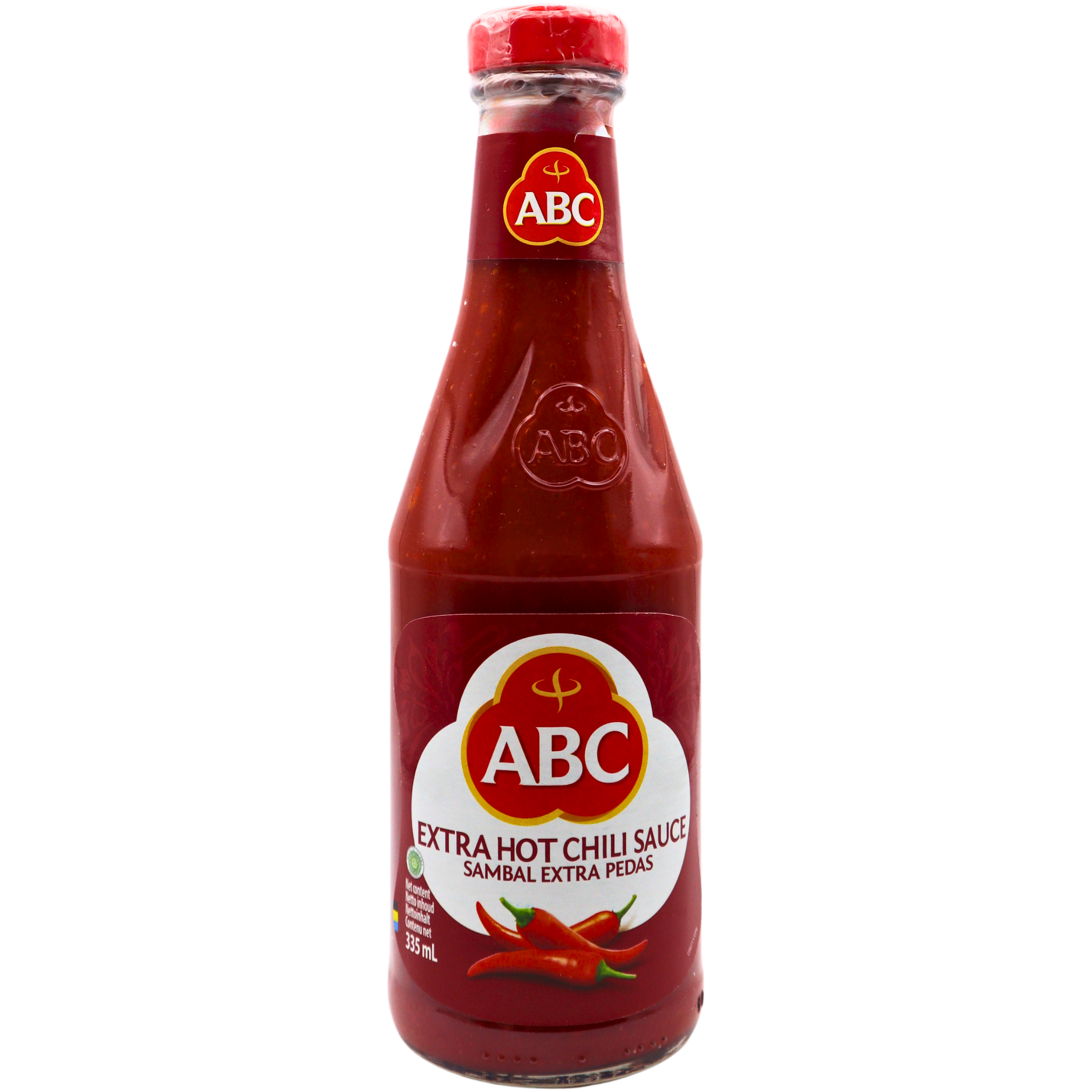 ABC Sambal extra scharfe Chilisauce ohne Stücke 335ml
