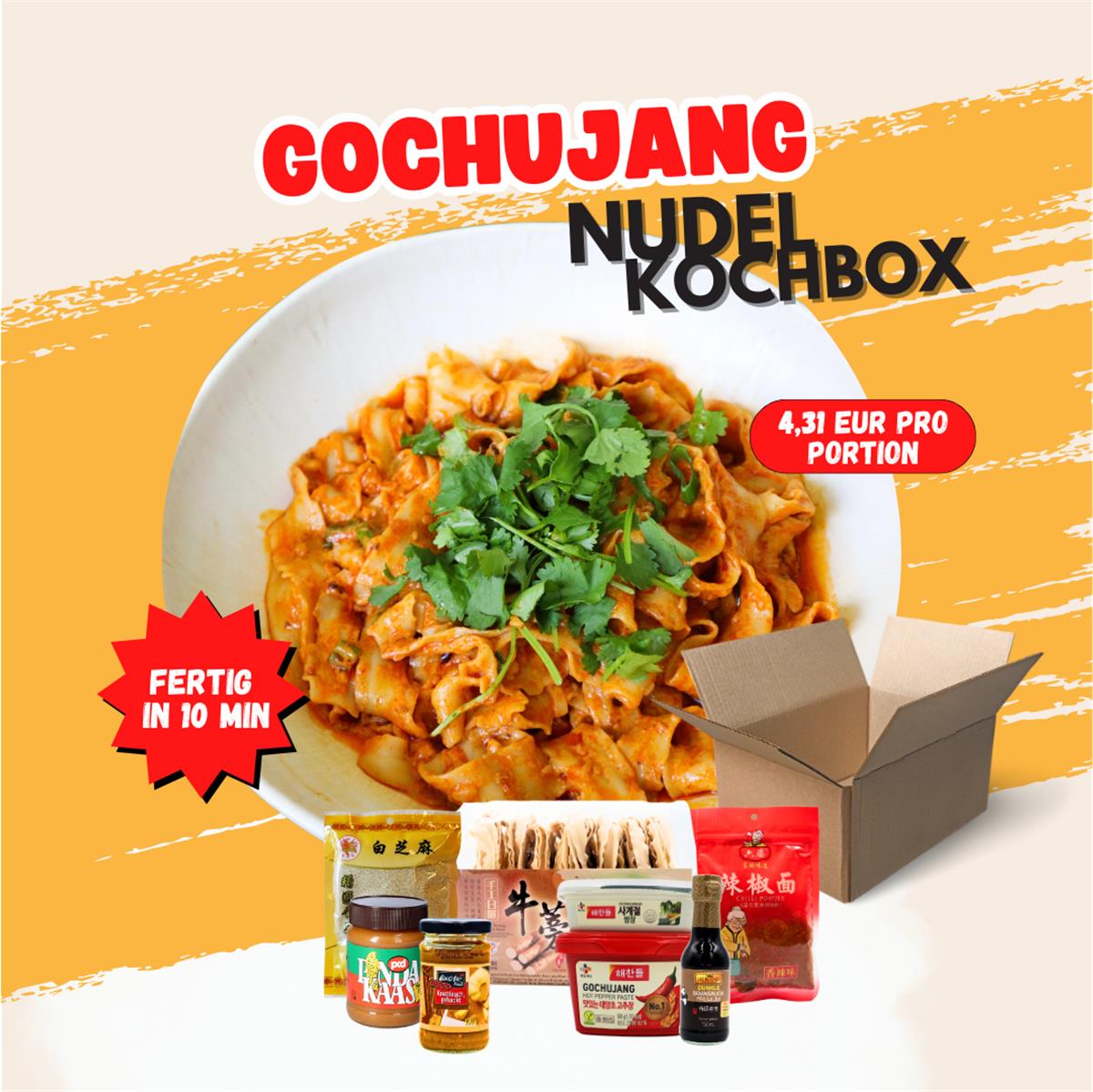 Gochujang Nudel Bundle für 8 Portionen