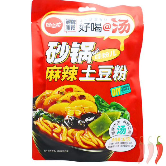 TIANXIAOHUA scharfe Kartoffelnudeln mit Suppenbrühe 327g