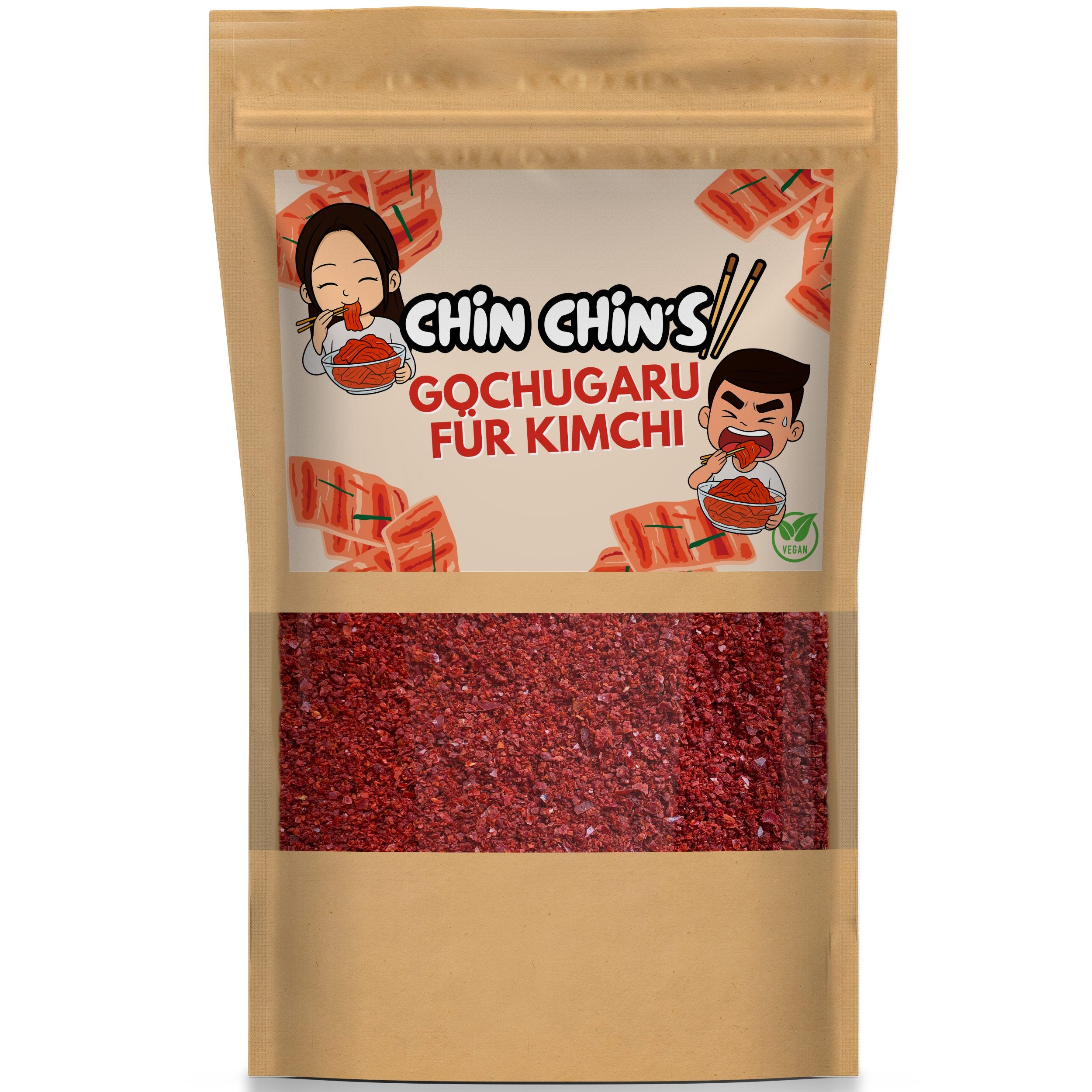 ChinChin´s Gochugaru Chili Pulver für z.B. Kimchi - Red Pepper Powder - 100g