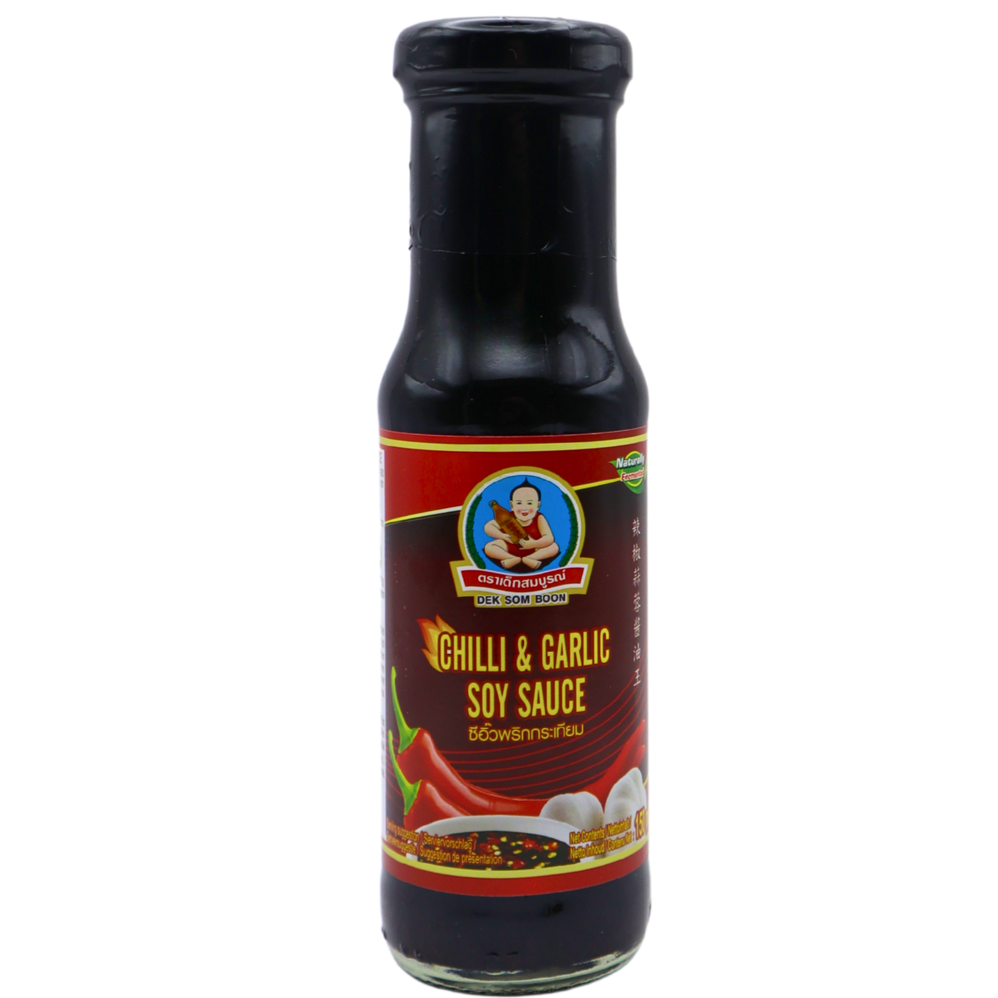 HEALTHY BOY Chilli und Knoblauch Sojasauce 150ml