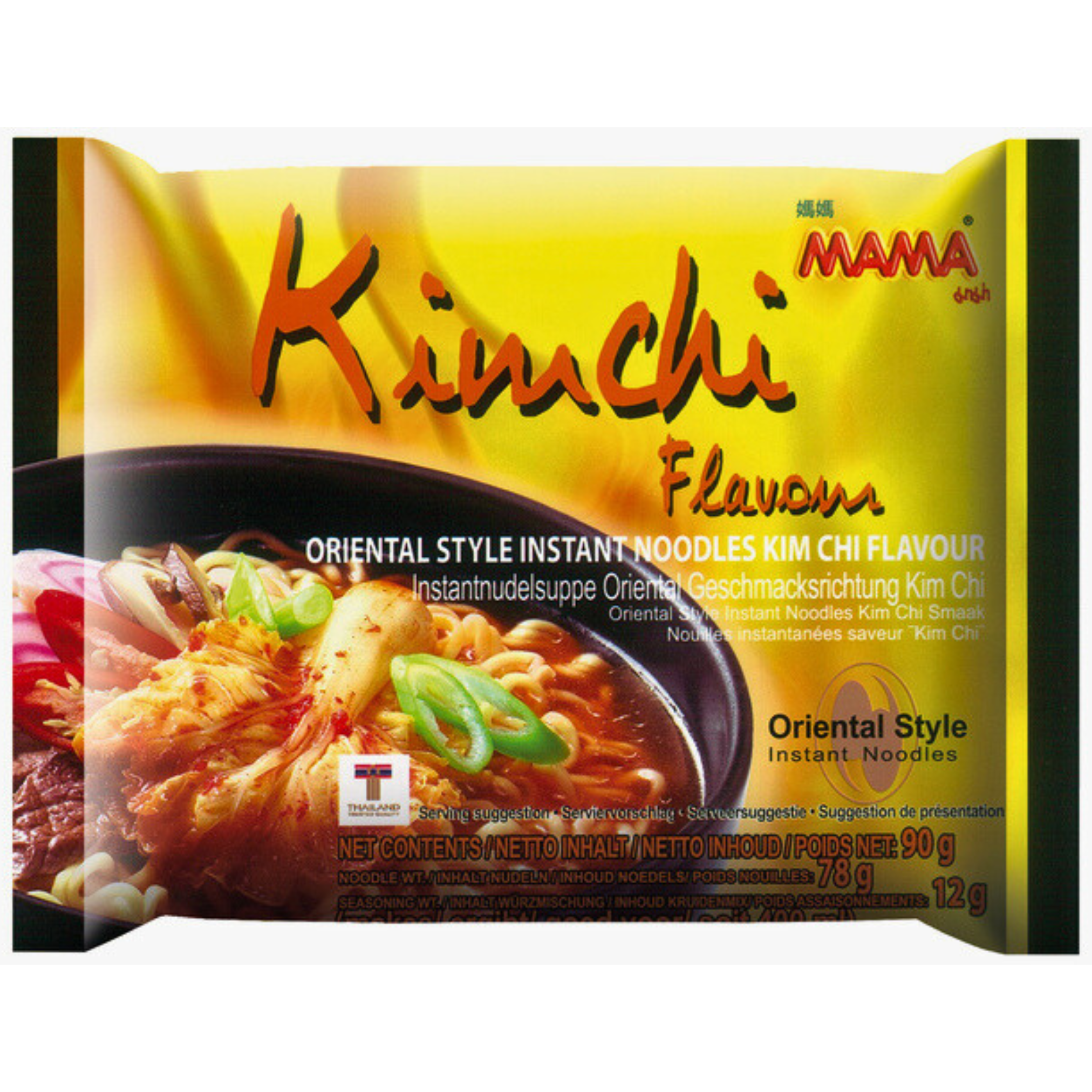 Mama Instant Nudelsuppe Kimchi Geschmack 90g