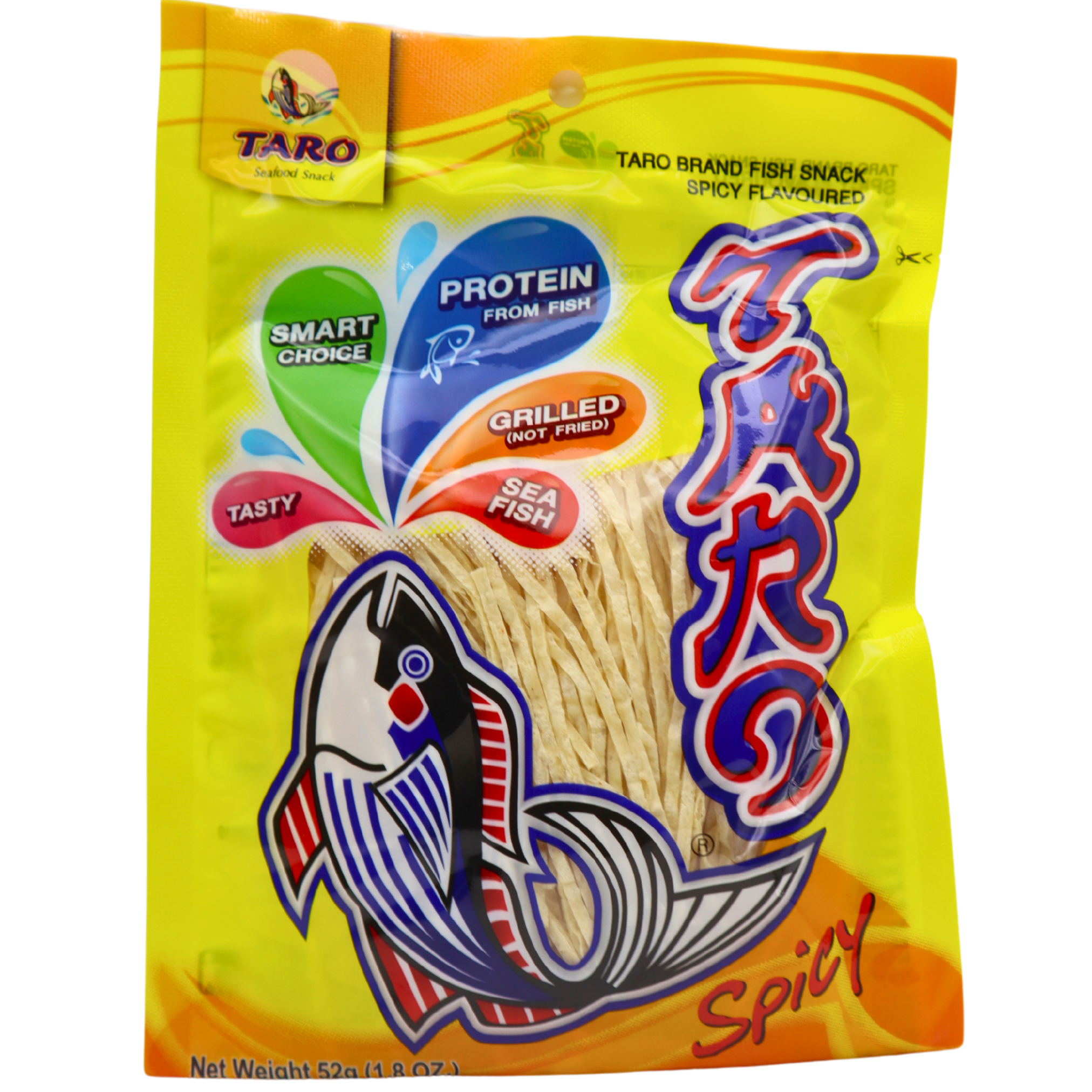 TARO Fisch Snack Spicy Pikant 52g