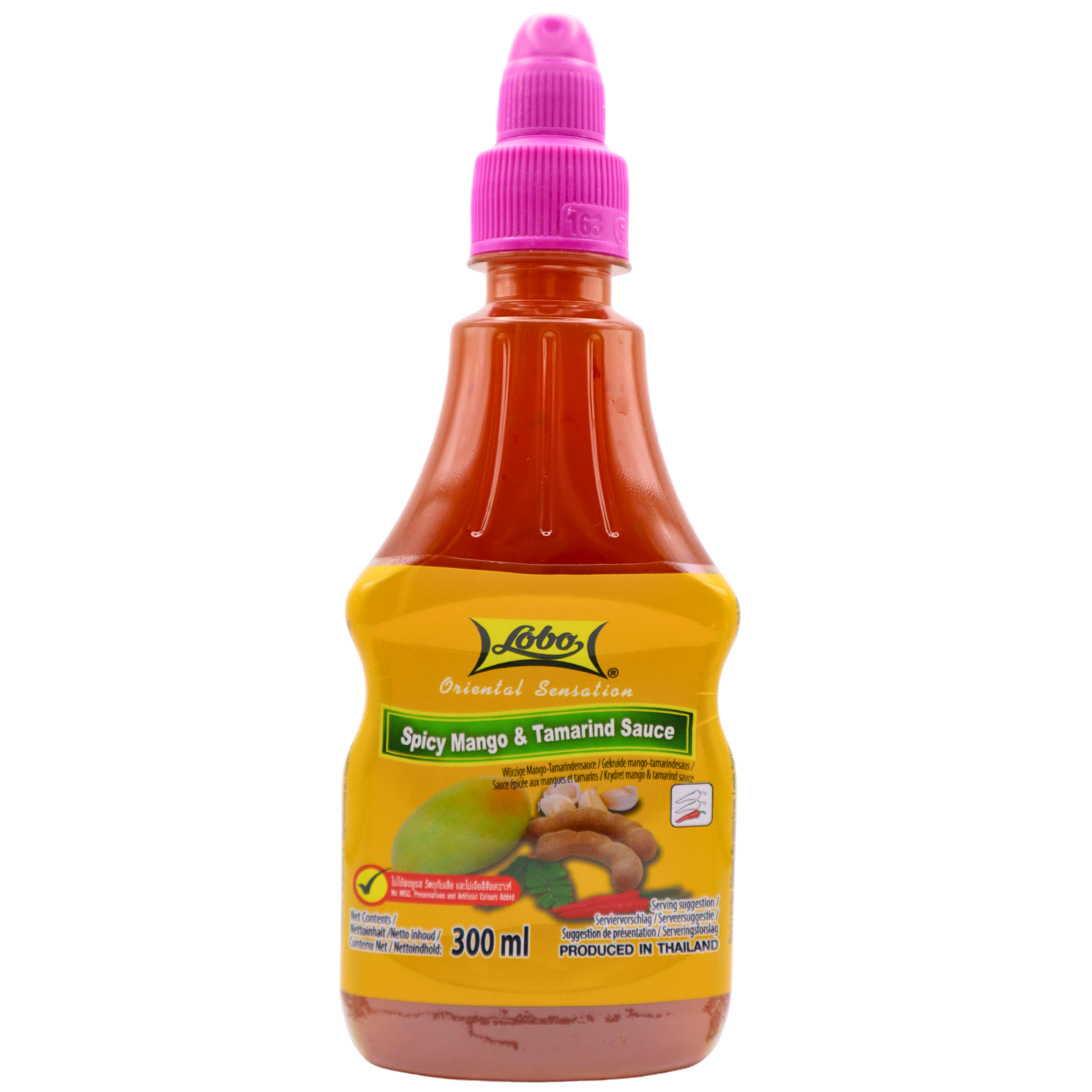LOBO Spicy Mango & Tamarind Sauce würzige Mango-Tamarindensauce 300ml