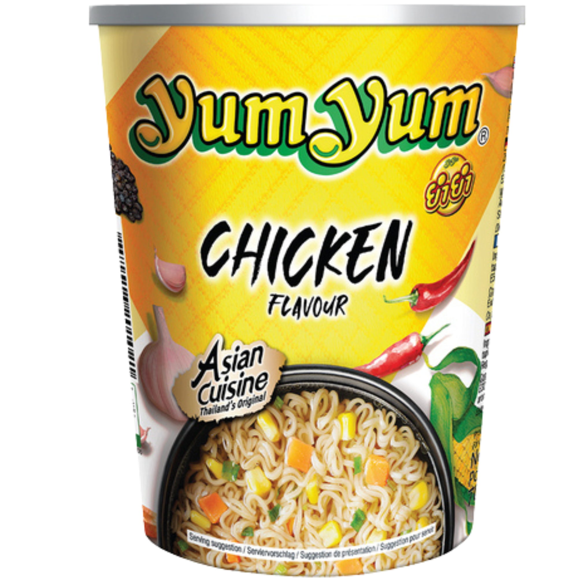 YumYum Cup Nudelsuppe mit Chicken 70g