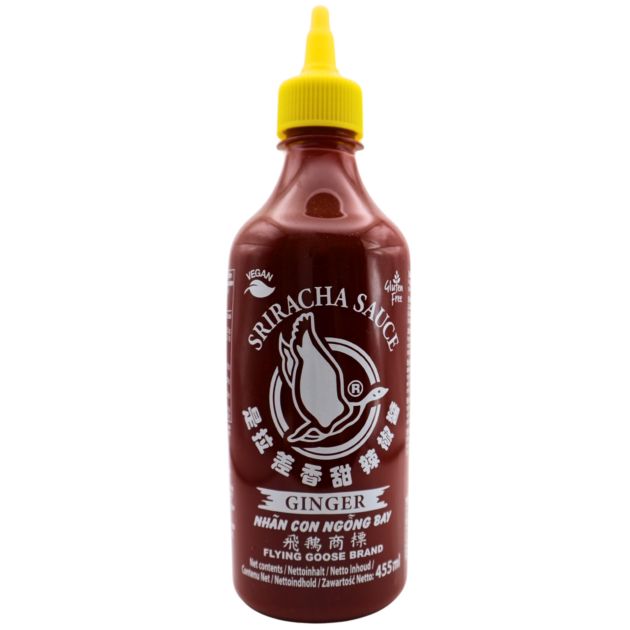 FLYING GOOSE Sriracha Chilisauce - mit Ingwer - 455ml