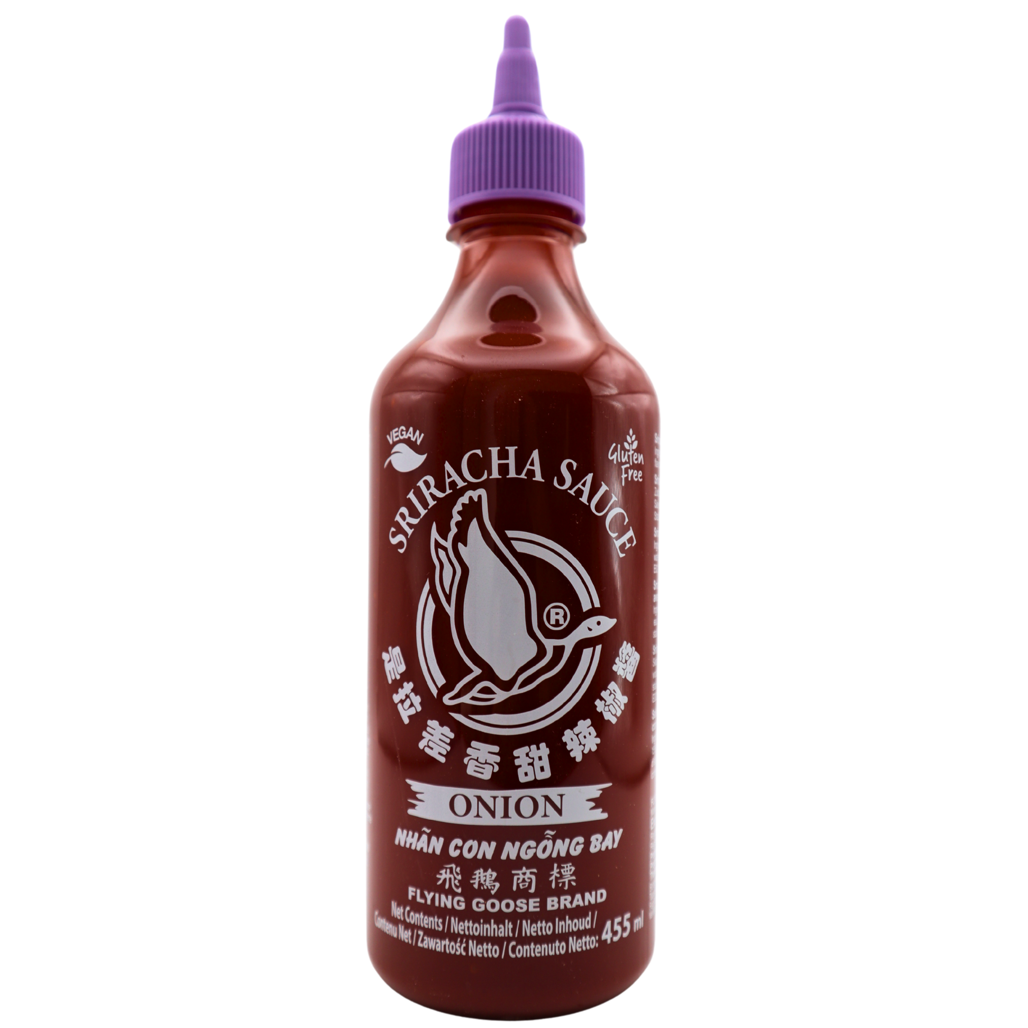 FLYING GOOSE Sriracha Chilisauce - mit Zwiebel 455ml