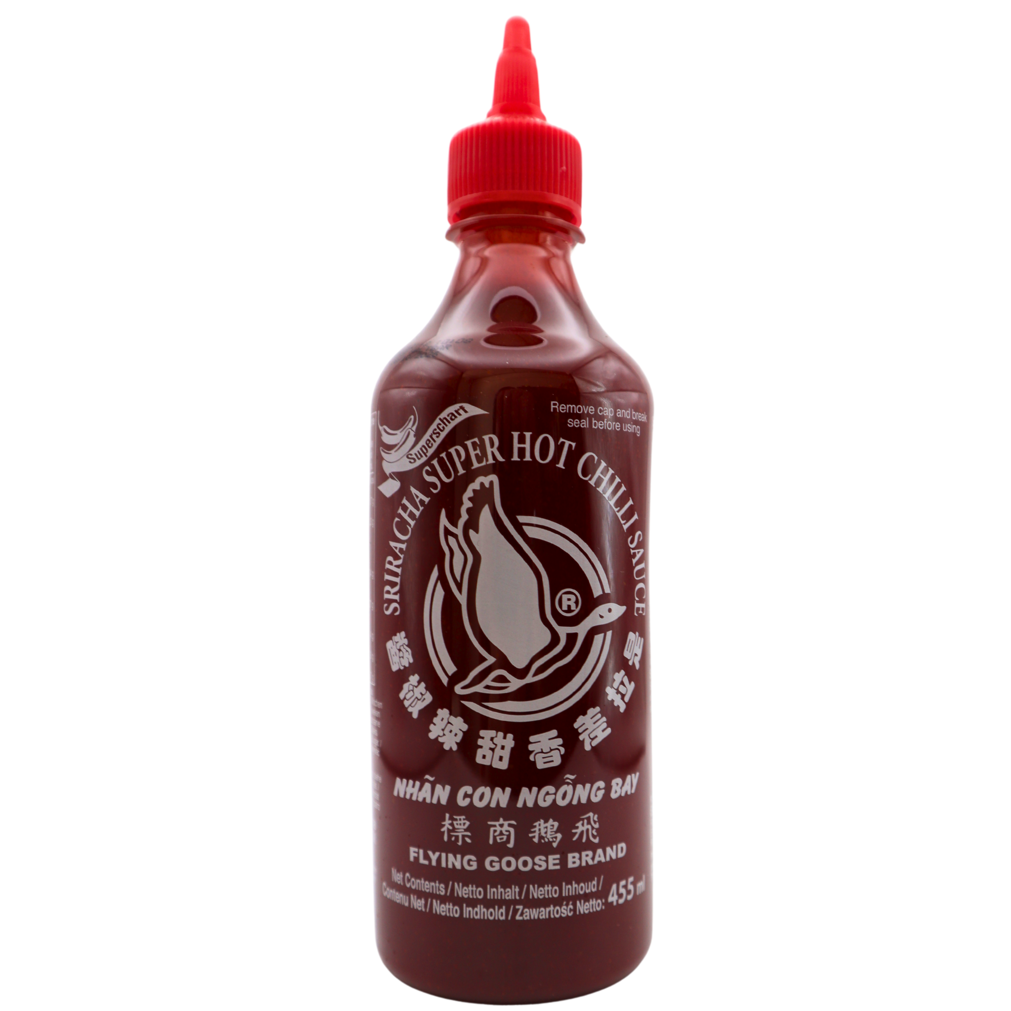 FLYING GOOSE Sriracha superscharfe Chilisauce - 455ml