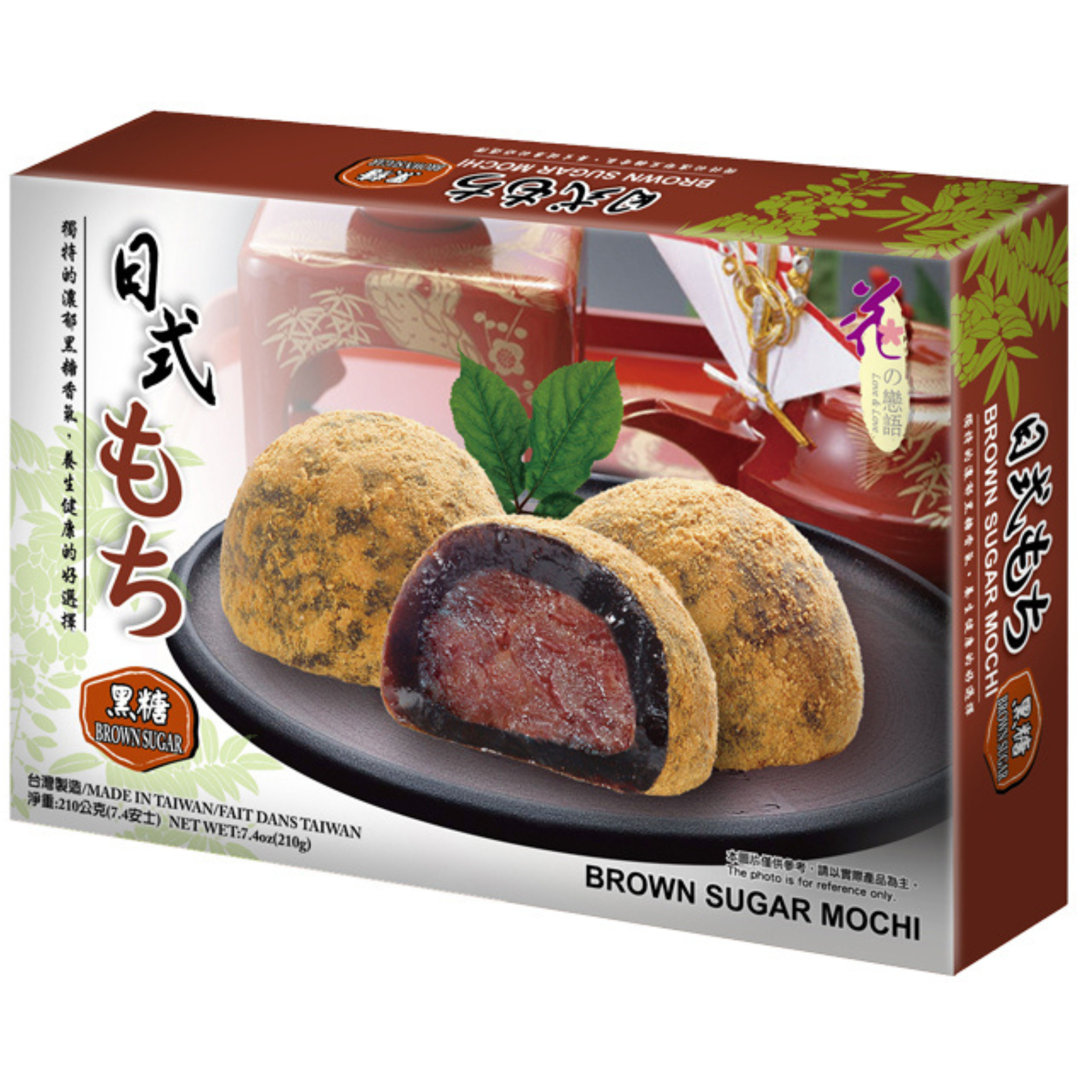 Love&Love Mochi braunem Zucker 210g