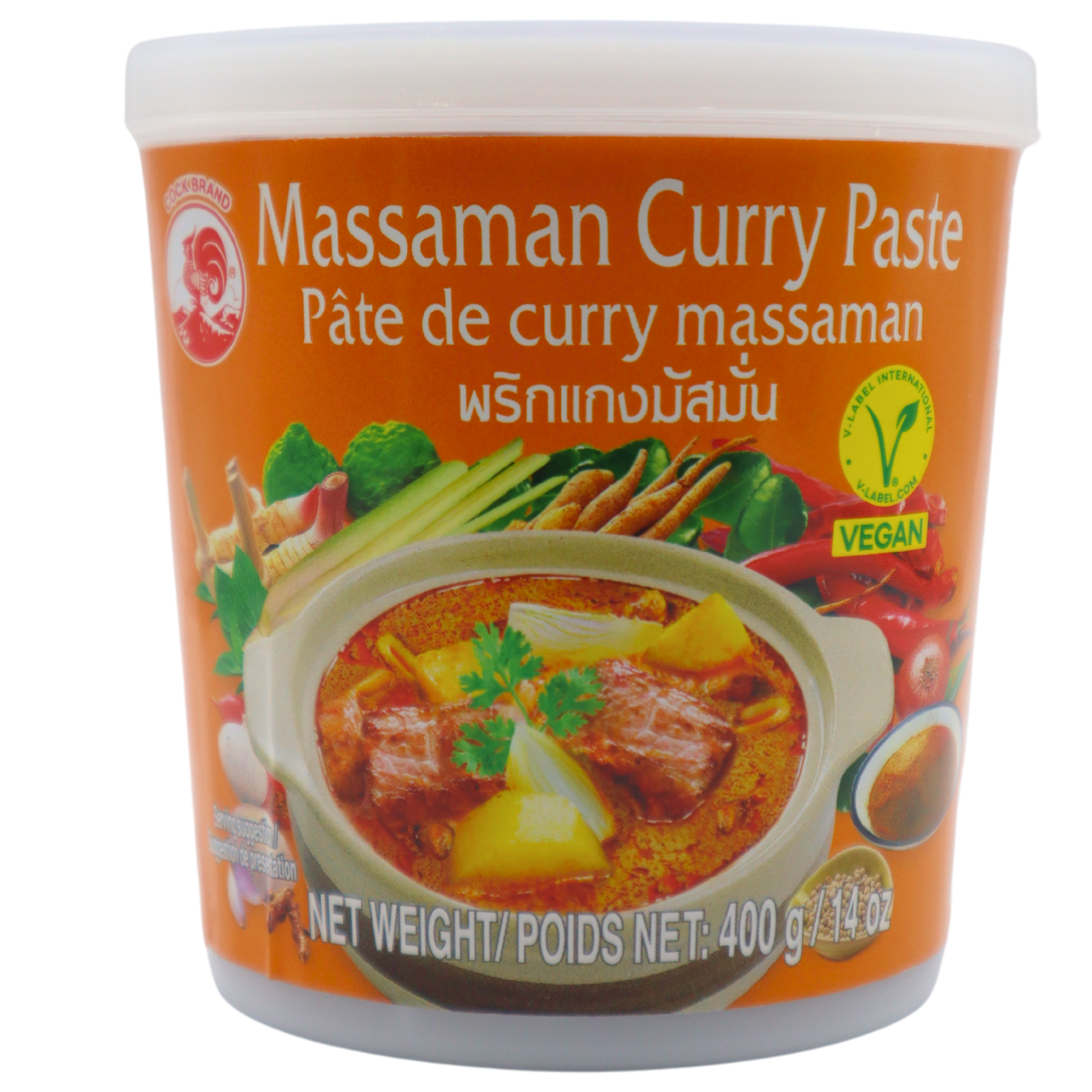 COCK BRAND Massaman Curry Paste 400g