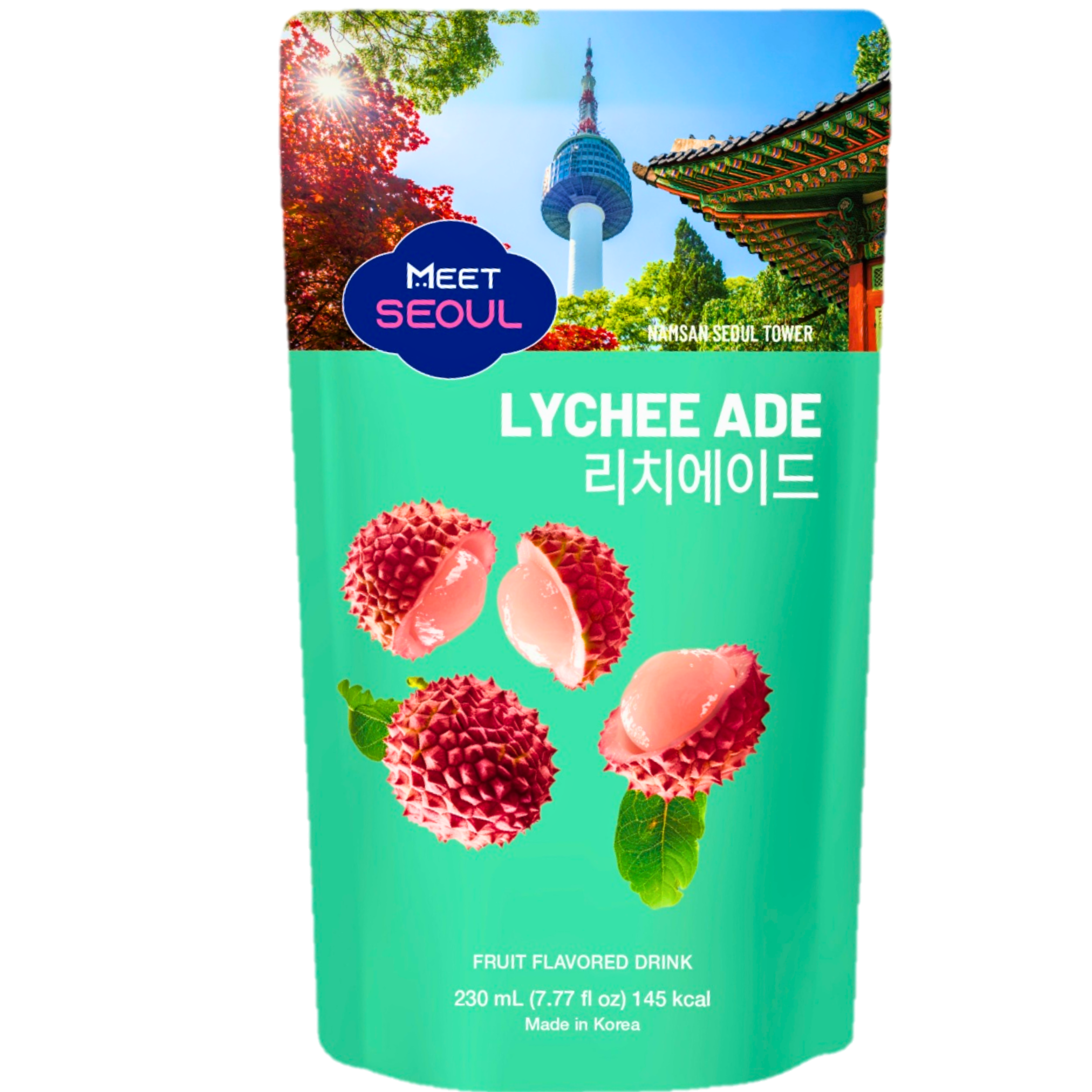 Meet Seoul Ade Beutelgetränke Litschi 230ml