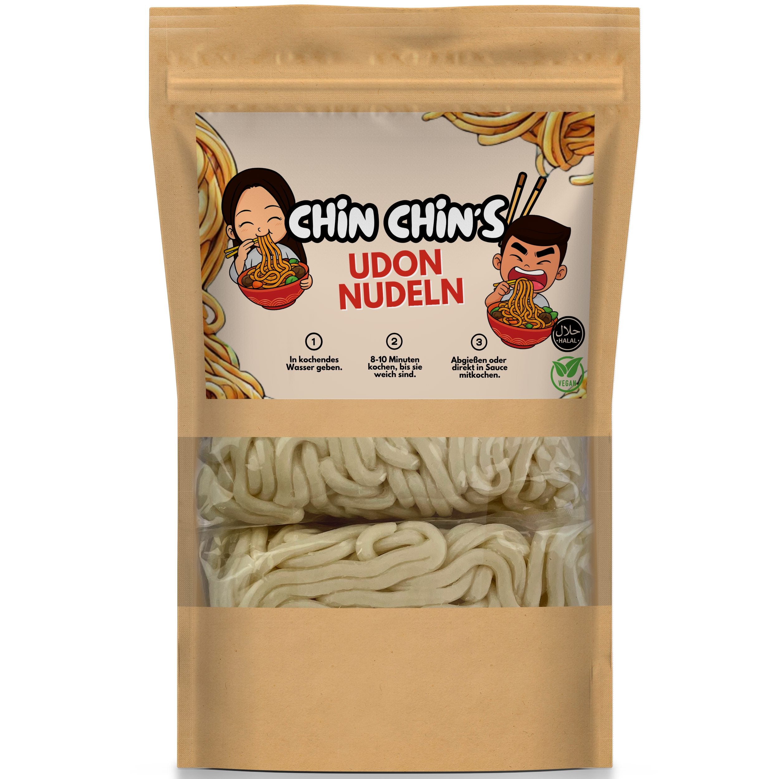 ChinChin´s- Udon Nudeln - 4 Portionen - 800g