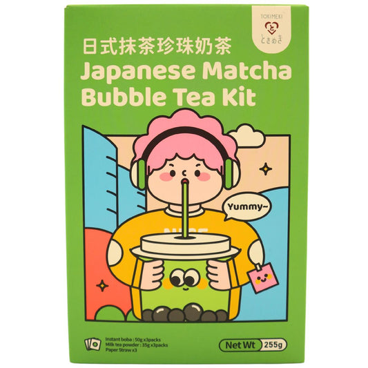 TOKIMEKI Bubble Tee Set - Matcha 255g