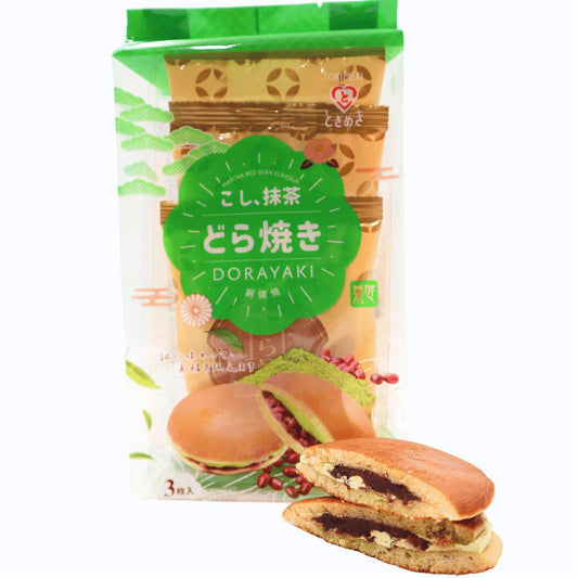 TOKIMEKI Dorayaki - Matcha & Rote Bohnen 165g