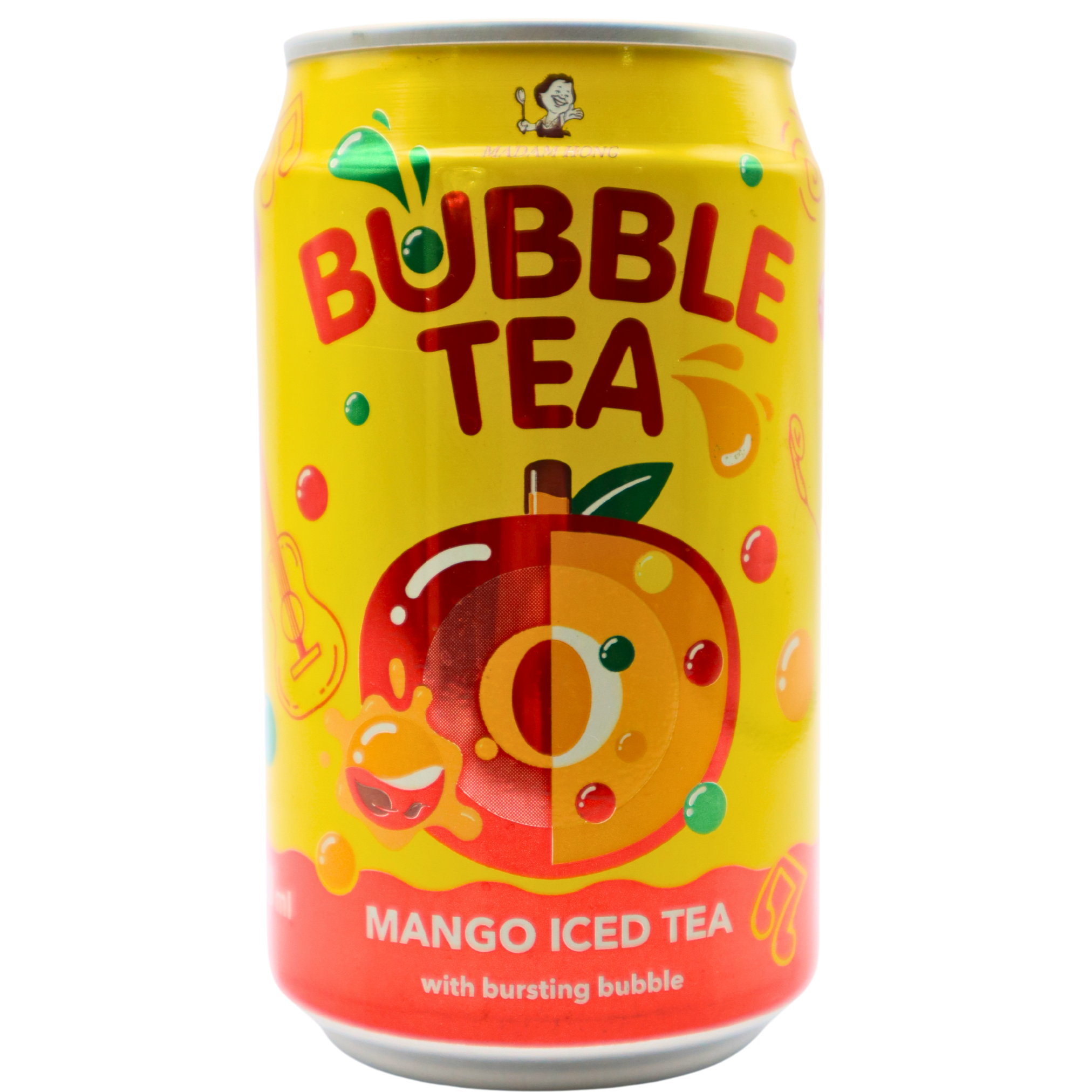 Madam Hong Bubble Tea Mango Eistee mit Fruchtperlen 320ml