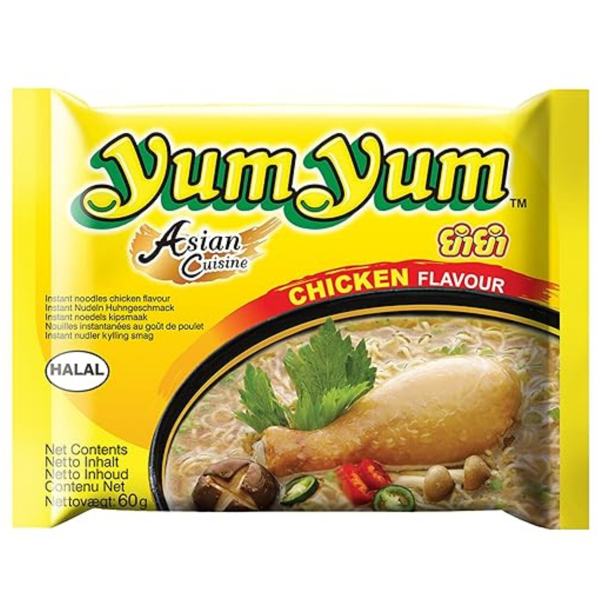 YUMYUM Instantnudeln Huhn Geschmack 60g