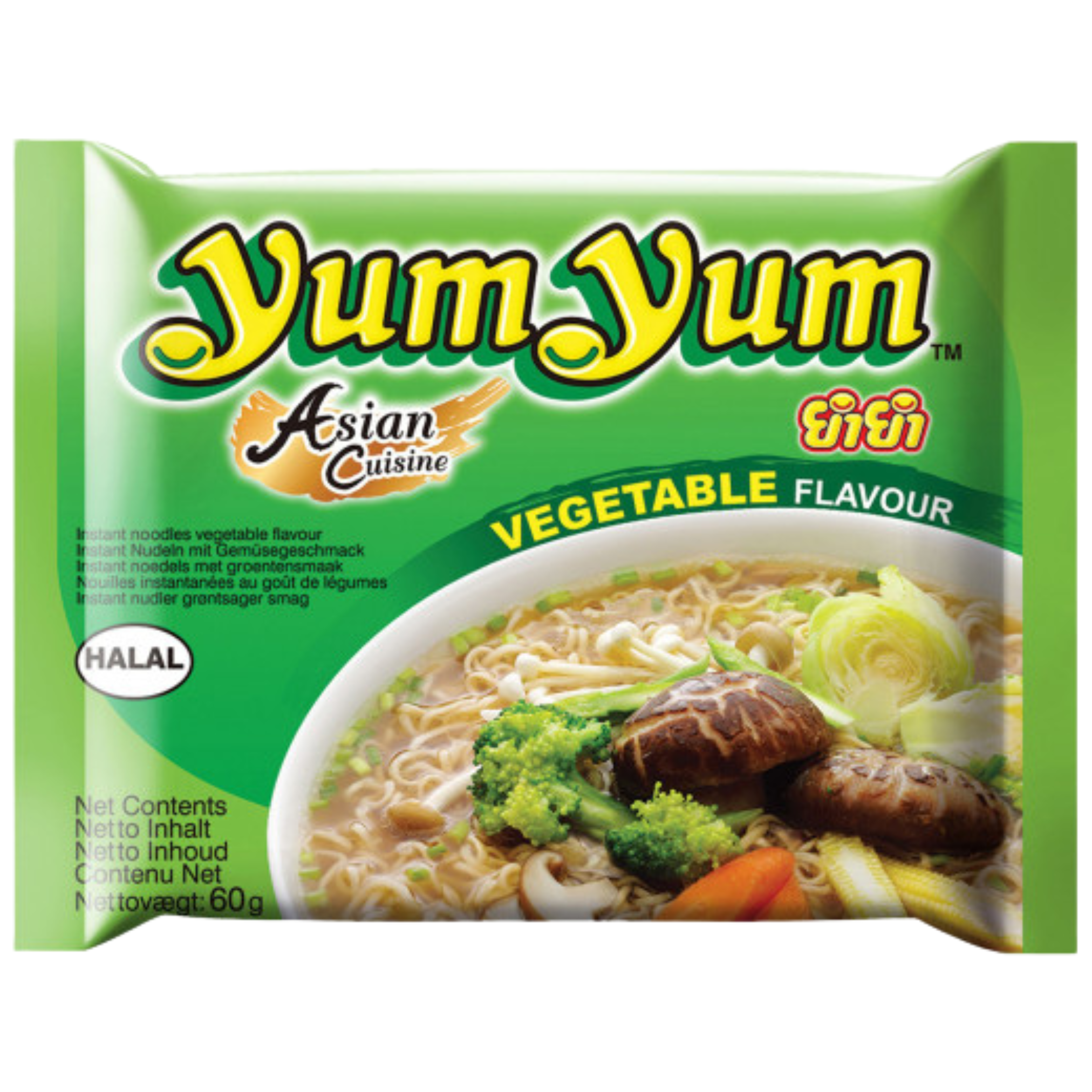 YUMYUM Instantnudeln Gemüse Geschmack 60g