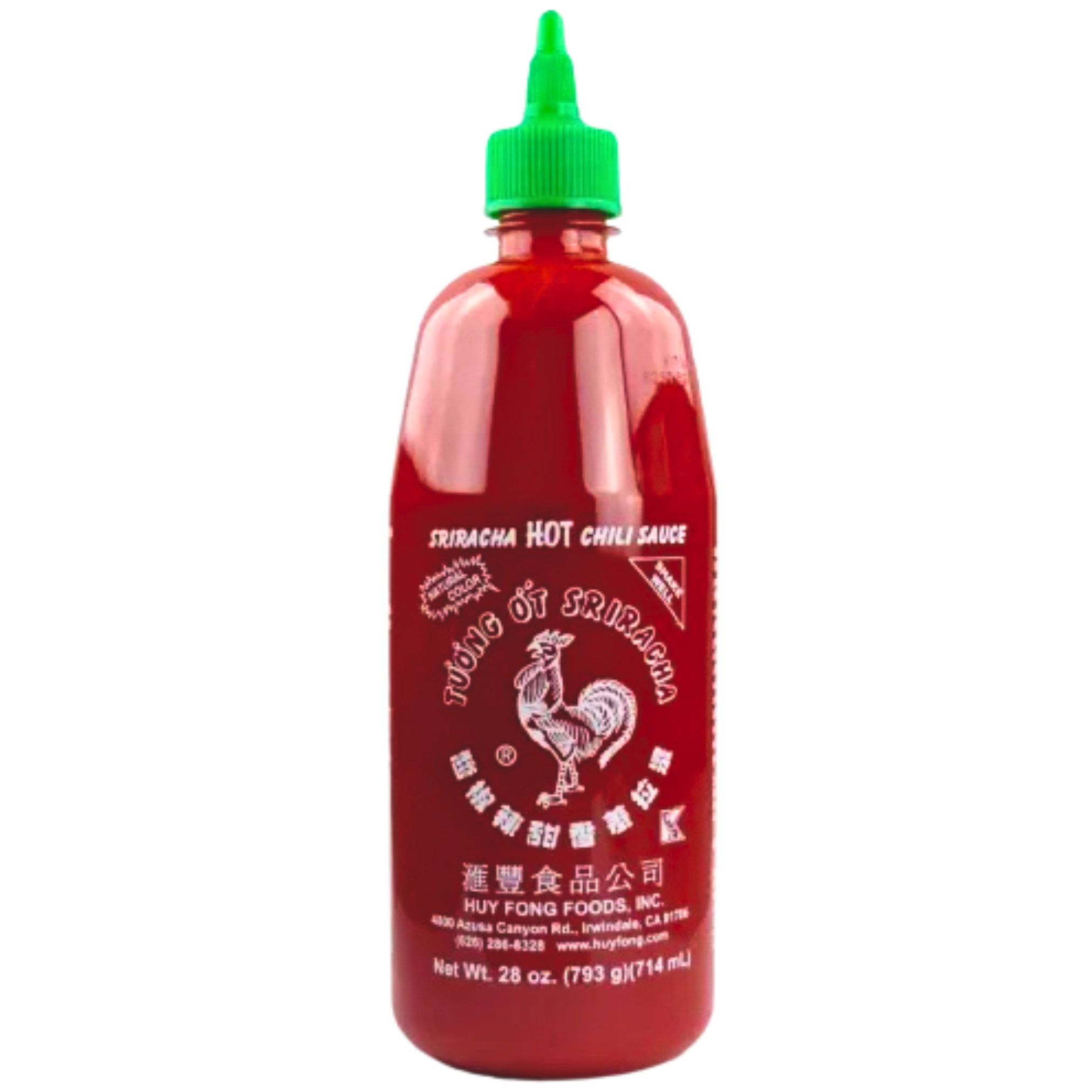 Huy Fong "Original" Sriracha Hot Chili Sauce 714 ml