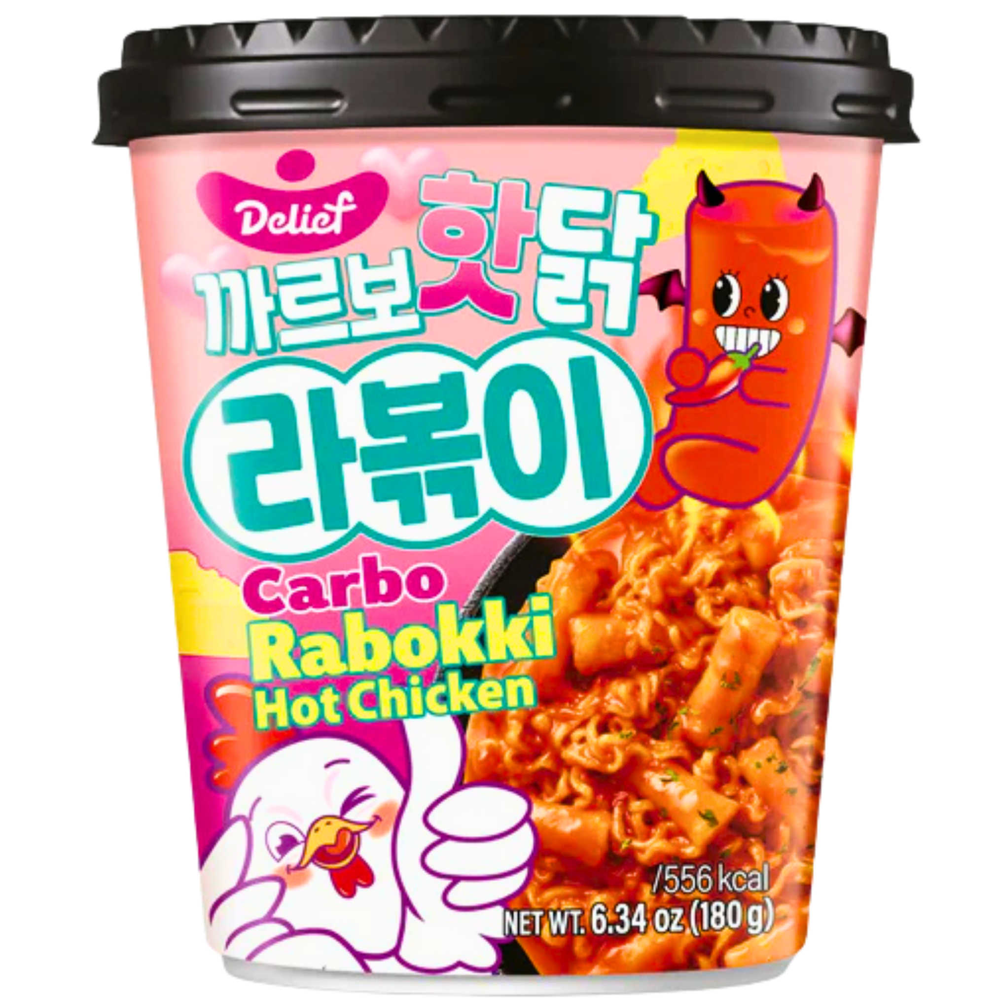 Delief Rabokki Carbo Buldak 165g