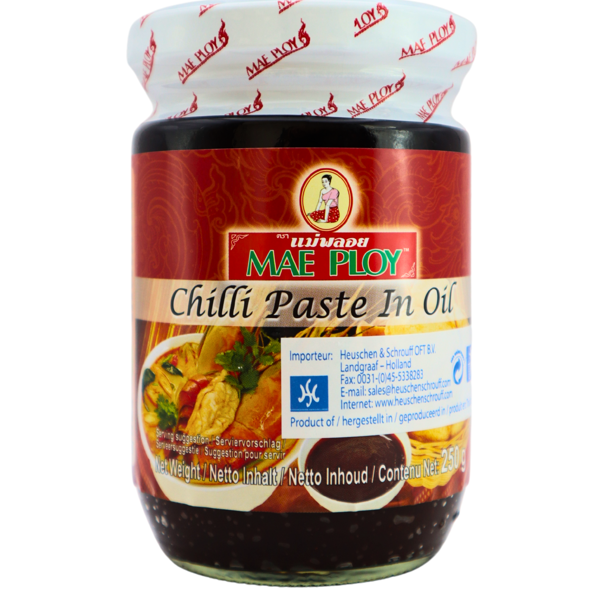 Mae Ploy Chili Paste in Öl Nam Phrik Paste 250g