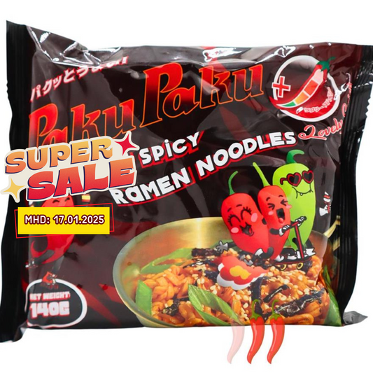 PAKU PAKU Instant Ramen - Lovely Spicy 140g