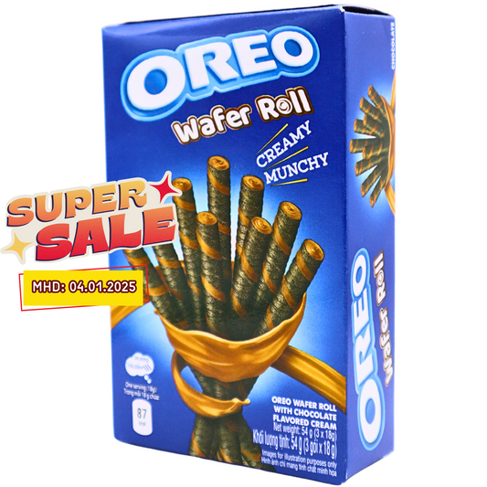 OREO WAFER ROLL mit Schokoladenfüllung 54g