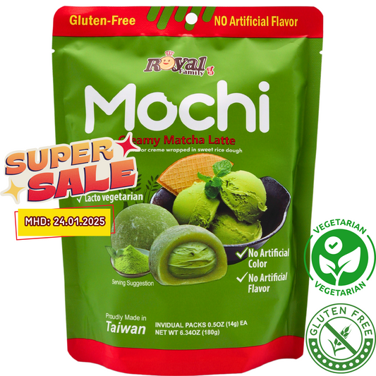 ROYAL FAMILY Mochi Creamy Matcha Latte 180g