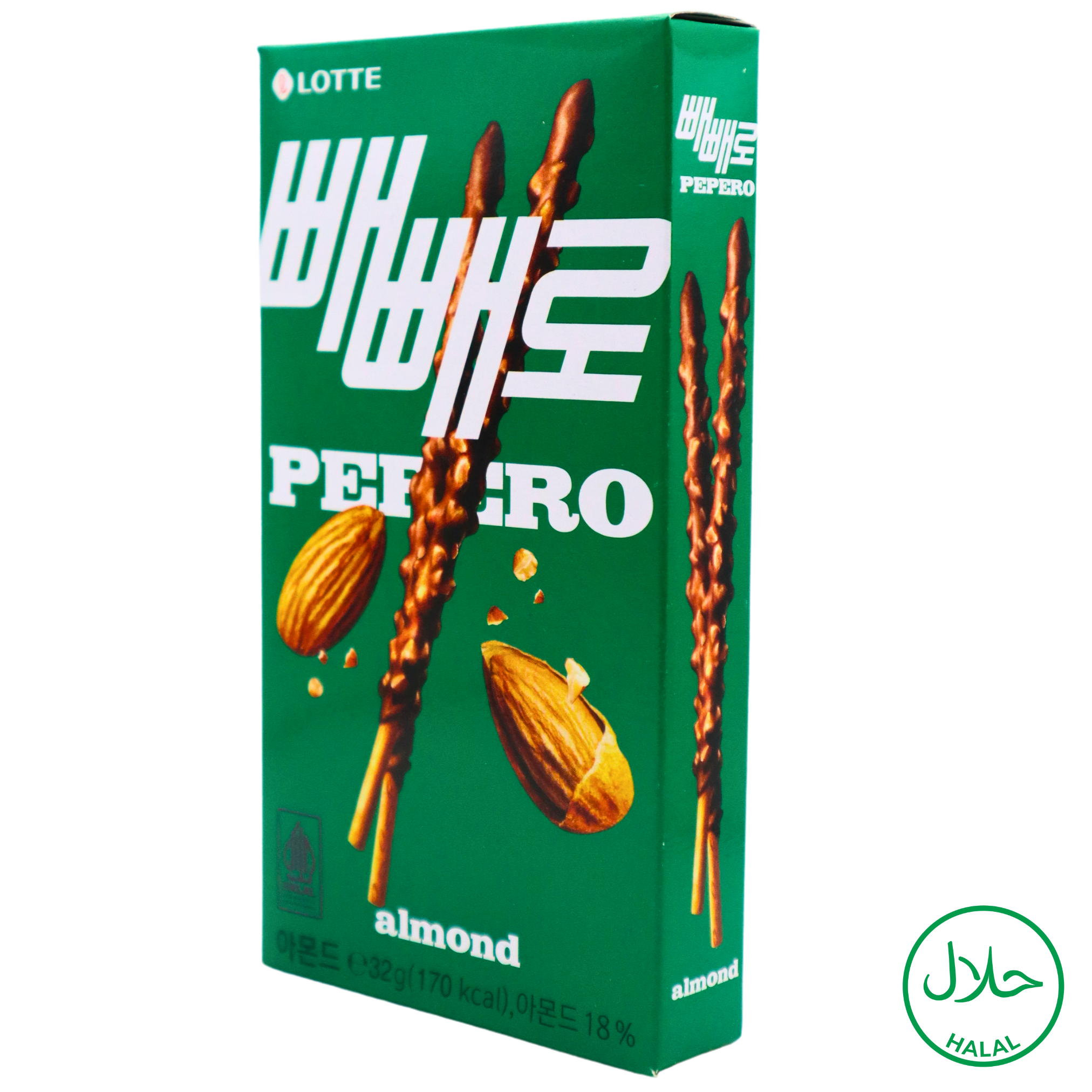 LOTTE PEPERO Schoko Mandel 32g